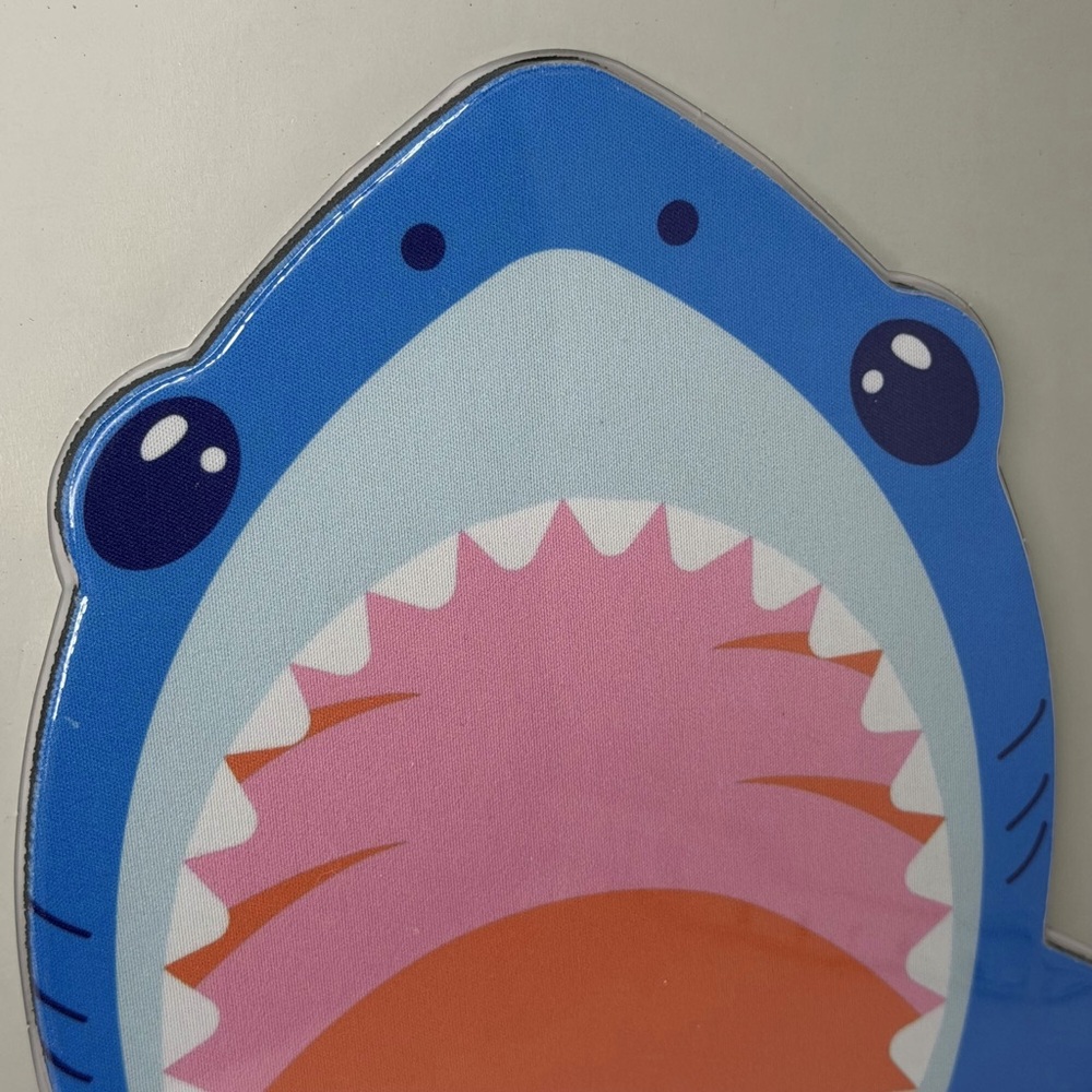 Blue Shark Mouse Pad